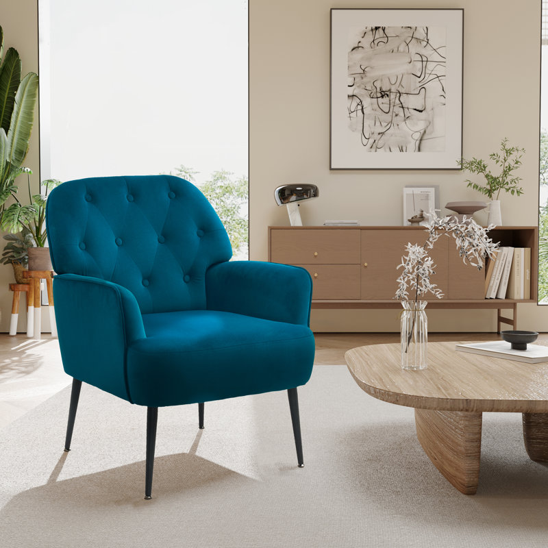 Wayfair teal accent chair discount